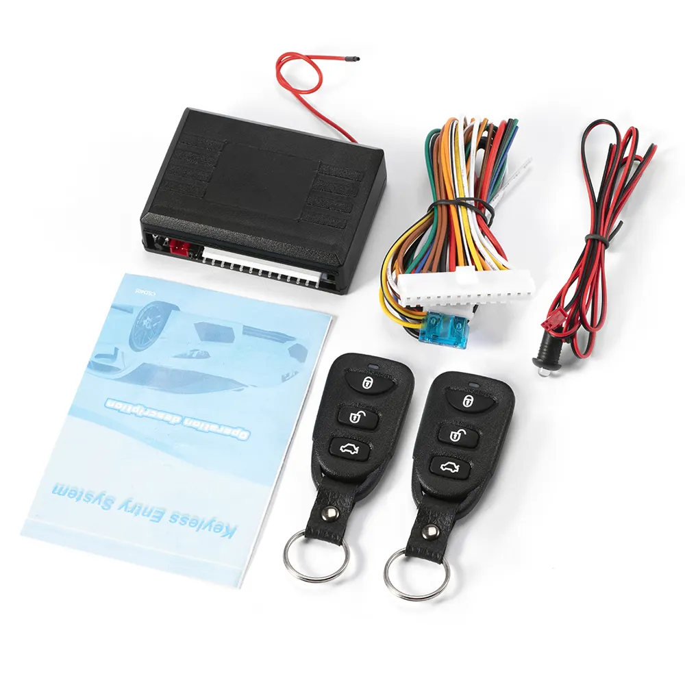 Car Remote Central Door Lock Keyless System Central Locking with Car Alarm Systems Auto Remote Central Kit Remote Control