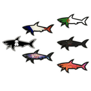 Autocollant 3D Paul & Shark Tendance et Étanche pour Mobile, Tablette, Bagage - Décoration DIY Paul & Shark - Product Image 1