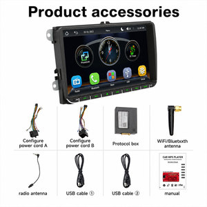 เครื่องเล่นมัลติมีเดียระบบแอนดรอยด์อัตโนมัติแบบไร้สาย9นิ้ว GPS นำทางสำหรับ VW Golf Passat CC Jetta - Product Image 3