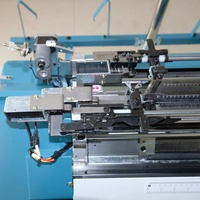 Machine à tricoter automatique CNC à grande vitesse 7G pour gants de travailleur et chaussettes antidérapantes fil de coton