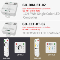 Controlador de tira Led Smart Home RGBW RGB + CCT Dimmer Controller Control de música para tira de luces LED