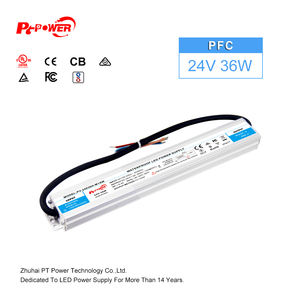 36W/60W/75W/100W/150W/200W Constant Voltage High PF>0.95 LED Driver 170-264V AC-DC 24V IP67 Waterproof LED Lighting Power Supply - Product Image 2