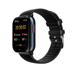 IP68 עמיד למים אנדרואיד מסך גדול מסך Smartwatch ספורט גוף טמפרטורת דם לחץ מד צעדים חכם שעון