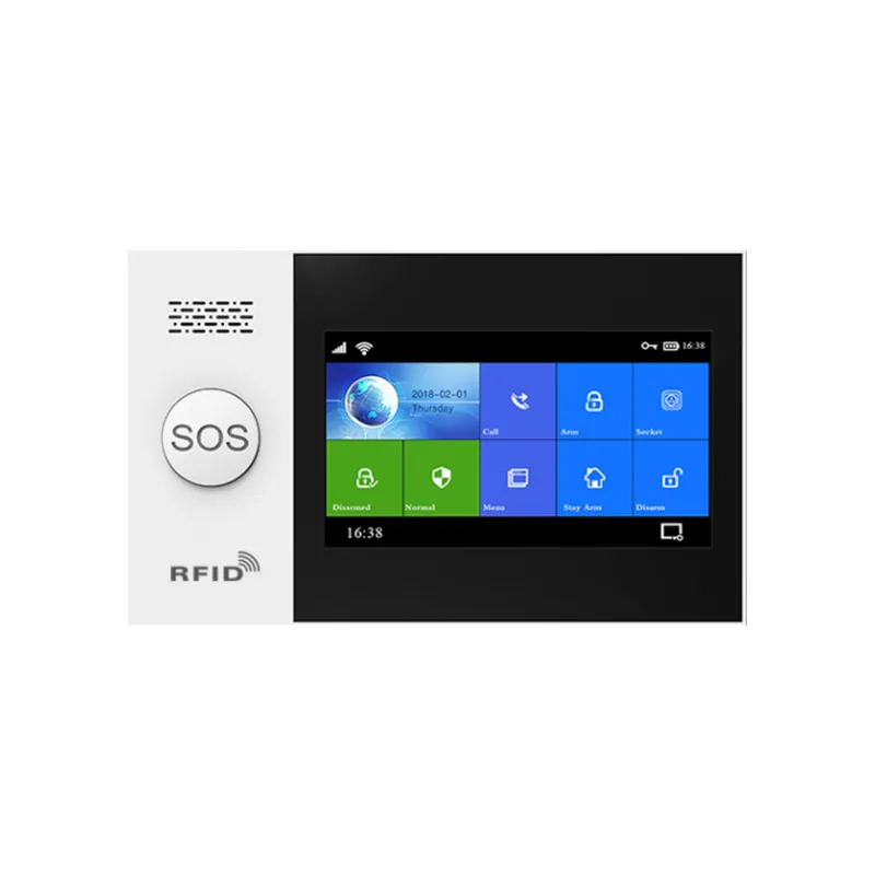 WIFI 4G Anti Burglar Home Security Alarm System Smart Tuya Alarm Kit Alexa Voice Remote Control Hub Smart Home Alarm System