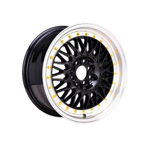 New Design 17 7.5 Aluminium Wheel Hub Black Casting 10x100 8/10x114.3 PCD Multi Spoke Auto Wheel - Product Image 1
