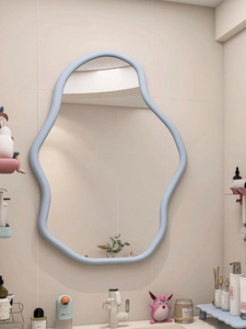 Modern cosmetic bathroom cabinet combination slate hot bending integrated basin washbasin can be customized - Product Image 5