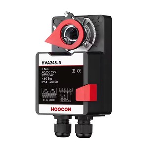 Actionneur de registre général HOOCON HVA230-5 230V de bonne qualité pour système CVC, 5 Nm, certifié CE, en plastique et fer, garantie 2 ans - Product Image 5