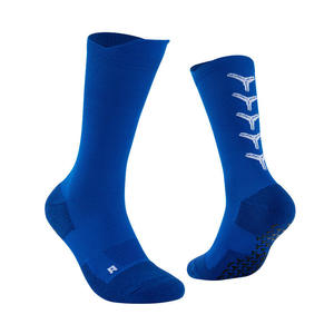 High Quality Free Sample Custom Logo Men's Non-Slip Grip <b>Socks</b> Football Soccer Crew <b>Long</b> Athletic Quick-Drying Sport Wholesale - Product Image 6