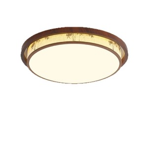 Solid Wood Ceiling Lamp Led 30cm Chinese Style Zen Bedroom Living Room Home Use - Product Image 4