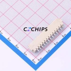 W254112K-13PW2431 Wire-to-Board Pin Header SMD,P=2.54mm,Horizontal Mount Connector 1x13P 2.5mm Horizontal Mount XHB - Product Image 2