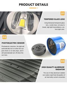 Luminaria LED COB de Alta Potencia para Exteriores, Impermeable IP66, de Aluminio, Precio de Fábrica, Larga Vida Útil, Fotocélula, LUMIO, Garantía de 2 Años - Product Image 4