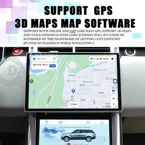 Écran tactile grand format de 13,6 pouces Android 12 pour Range Rover Vogue L405 2013-2017 avec panneau de climatisation, navigation GPS, autoradio multimédia - Product Image 4