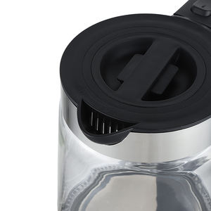 Bouilloire électrique en verre de 2 L avec protection contre l'ébullition à sec, arrêt automatique 360° °   <span class=keywords><strong>Appareil</strong></span> de cuisine sans fil à base rotative - Product Image 4