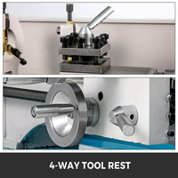 VEVOR Best 220*750MM Combo multi-usages Mini tour CNC à péages pour métal/bois