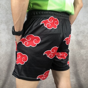 Tùy Chỉnh Polyester Lớp Duy Nhất Net Bóng Rổ Quần Short Nhanh Khô Người Đàn Ông Tất Cả Các Hơn In <span class=keywords><strong>M</strong></span>ột Anime X Phòng Tập Thể Dục Lưới Quần Short - Product Image 6