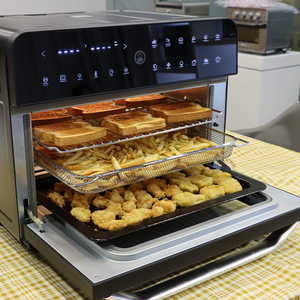 Nhà Máy Giá Thiết Kế Mới Kỹ Thuật Số 25L 30 Lít 1800W Khỏe Mạnh Không Khí Kỹ Thuật Số Nồi Chiên Điện <span class=keywords><strong>360</strong></span> Kỹ Thuật Số Của Nhãn Hiệu Không Khí Nồi Chiên Lò - Product Image 4