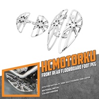 Repose-pieds avant et arrière pour passager, pour Harley Touring Electra Glide FLHTK Ultra Softail FL