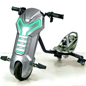 Patinete Eléctrico KD18 Crazy Continental para Niños, Triciclo con Ruedas de Equilibrio, Características de Derrape Inspiradas en General Electric - Product Image 3