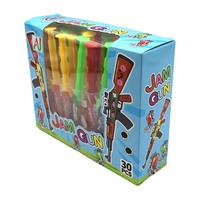 Vente en gros seringue en forme de pistolet bonbons à boisson au jus aromatisé aux fruits bonbons à la gelée