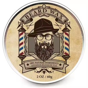 Olio per Barba 100% Naturale, Cera per Capelli, Balsamo e Cera Modellante per Peli del Viso con Olio di Cocco - Product Image 5