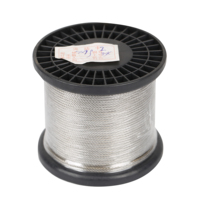 Drahtseil Hart draht Ss 304 beschichteter Runds trang Stahl Edelstahl 1*7/7*19 Silber Aisi 304 1 6 Mm 5mm 300 Serie 2B Suyang