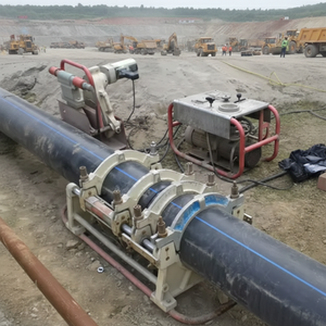 Machine de soudage hydraulique par <span class=keywords><strong>fusion</strong></span> bout à bout pour tuyaux PE HDPE de 90 mm à 315 mm, <span class=keywords><strong>prix</strong></span> d'usine - Product Image 1