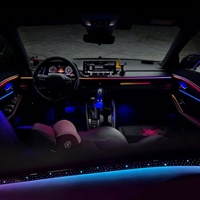 Kit d'éclairage d'ambiance pour Honda Accord 2023, 64 couleurs, contrôle par application, tweeter rotatif, compatible avec Honda Accord 11ème génération 2023-2025