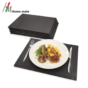 Planches à fromage et à desserts modernes en <span class=keywords><strong>ardoise</strong></span>, 30x22cm, éco-responsables, bords coupés à la main, collection Pro pour apéritifs - Product Image 5