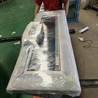Устойчивые к ураганам поворотно-откидные окна из ПВХ с двойным остеклением и шумоизоляцией для зданий