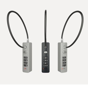 New Bold Steel Wire Rope Password <strong>Lock</strong> Padlock Electric Car Basket Helmet Anti Theft Cabinet <strong>Door</strong> <strong>Small</strong> <strong>Lock</strong> Soft Long Rope <strong>Lock</strong> - Product Image 6