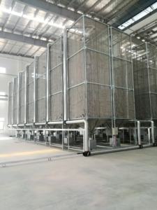 स्टेनलेस स्टील poystyrene मोती 120 m3 ईपीएस स्वत: साइलो प्रणाली - Product Image 6