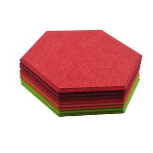Factory Outlet Art PET Absorb Sound Fibra de poliéster Tablero absorbente de sonido Silenciador de panel acústico - Product Image 3