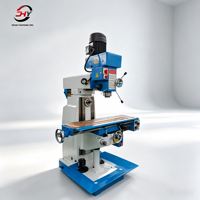 ZX7550CW Multifunktionale Vertikal-Horizontal-Fräsmaschine Vertikal-Horizontal-Metallschleifmaschine 380V Motor