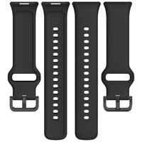 2026 New Soft IP67 Square Alloy Case Silicone Magnetic Sport Watch Band Strap for Redmi Smartwatch Quick Release Buckle