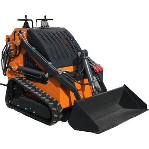 New Model Skid Steer <b>Loader</b> Heavy Duty Tracked Wheeled Option Industrial Skid Steer <b>Loader</b> High Flow Hydraulic System - Product Image 6