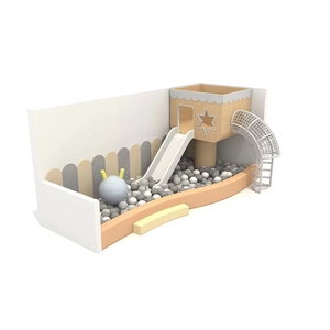 Kit d'équipement de jeu souple pour bébé et tout-petit, nouveau modèle 2025, simple, avec structure d'escalade et toboggan, tunnel et dôme mural pour aire de jeu souple - Product Image 4