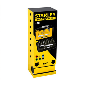 Juego de Puntas Stanley Fatmax de 32 Piezas y 1/4 de Pulgada con Soporte Magnético - Product Image 2