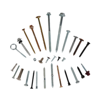 Vis à bois autotaraudeuse à tête hexagonale Tornillo en acier inoxydable Acier au carbone Vis à bois auto-perceuse pour cloisons sèches de toiture en aggloméré
