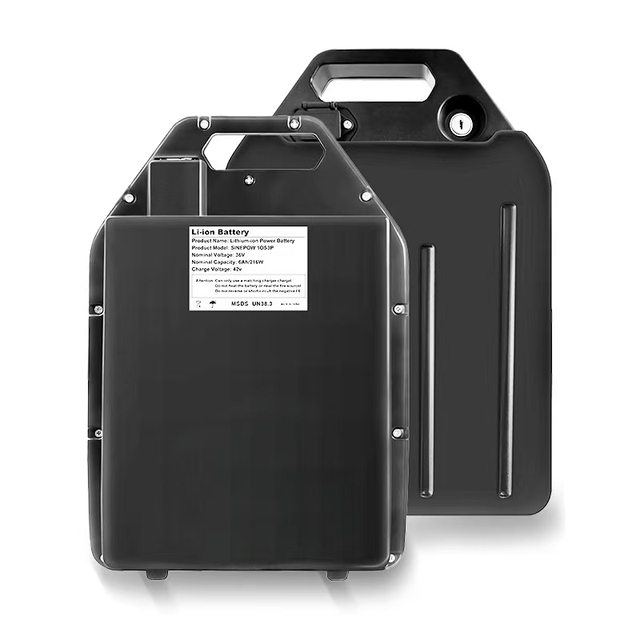 48V Lithium Battery for E-bike Compact Plastic Casing 20Ah 35Ah High Capacity Battery Pack