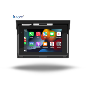 BQCC 5 "HD IPS ekran taşınabilir motosiklet MP5 çalar kablosuz veya kablolu Carplay <span class=keywords><strong>Android</strong></span> USB BT Mirrorlink IP65 su geçirmez B5350 - Product Image 1