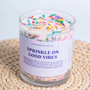 Nến thơm sáp đậu nành tự nhiên KSL <span class=keywords><strong>OEM</strong></span> tùy chỉnh, hình que kẹo, quà tặng tiệc, rắc bánh, nến thơm đậu nành mừng sinh nhật - Product Image 6