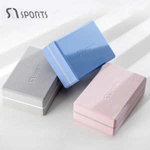 Espuma EVA de alta densidad Pilates & <span class=keywords><strong>Yoga</strong></span> Brick Double Color Home Fitness <span class=keywords><strong>Yoga</strong></span> Block con logotipo personalizado Precio bajo - Product Image 6