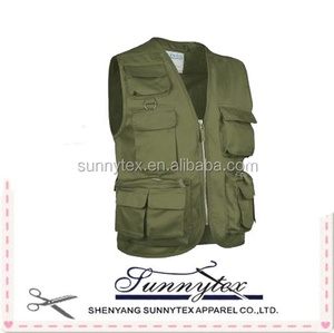 Chaleco de Trabajo <span class=keywords><strong>Safari</strong></span> para Hombre, Diseño de Pesca y Caza, Color Azul Marino, Personalizable - Product Image 4