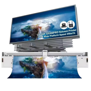 लेटॉप फैक्टरी विलायक डिजिटल प्रिंटर स्वचालित नया 5 मीटर 5 मीटर फ्लेक्स रोल अप बैनर बिलबोर्ड बड़े प्रारूप मुद्रण मशीन 5 - Product Image 1