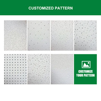 Chine 4mm 5mm 6mm Panneau de gypse insonorisé Home Ceiling Prix bon marché Panneau de plâtre en fibre