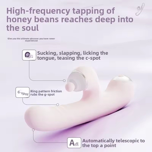Tongue Licking Telescopic Female Masturbator Strong Adult Toy with Vibration Massage Stick Vibrators <b>Product</b> Category - Product Image 3