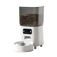 Distributeur automatique intelligent de nourriture pour animaux de compagnie avec Wi-Fi, contrôlé par application, minuterie, contrôle des portions, fournisseur OEM ODM