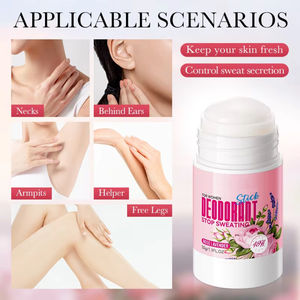 Desodorante Natural en Barra para Axilas, Crema Blanqueadora Vegana <span class=keywords><strong>Antitranspirante</strong></span> para Uso Diario - Product Image 5