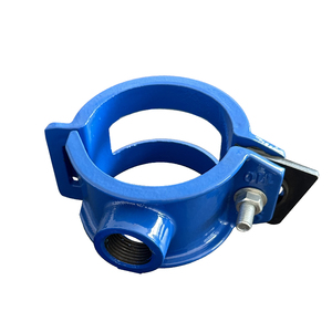 <span class=keywords><strong>Selle</strong></span> <span class=keywords><strong>de</strong></span> raccordement en fonte ductile moulée sous haute pression pour robinet <span class=keywords><strong>de</strong></span> service PEC à entrée latérale DN 20 mm pour tuyau <span class=keywords><strong>PVC</strong></span> - Product Image 3