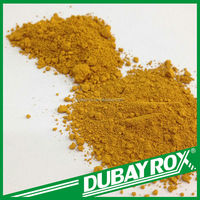 Pigment d'oxyde de fer rentable-poudre rouge, noire et jaune pour les applications de peinture/béton/brique